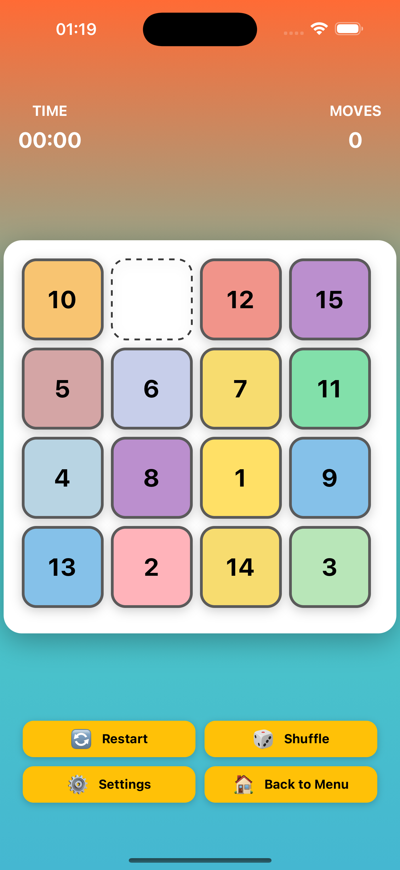 SlideGo Game Screen